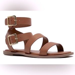 Qupid Indigo-30 Camel Women's Strappy Gladiator
Sandals Size 7.5 NEW